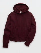 OFFLINE By Aerie Cloud Fleece Classic Length Hoodie - Royal Berry