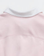 OFFLINE By Aerie Cloud Fleece Polo Sweatshirt - Pink Petal