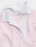 OFFLINE By Aerie Cloud Fleece Polo Sweatshirt - Pink Petal
