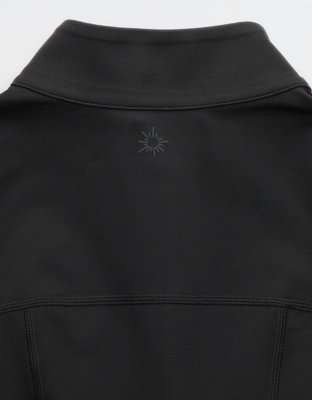 OFFLINE By Aerie The Hugger Full Zip Jacket - Smoked Gray
