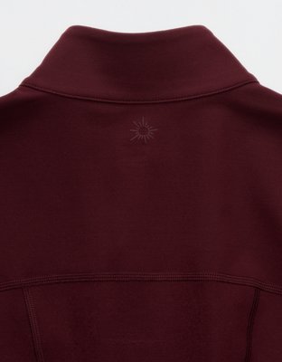OFFLINE By Aerie The Hugger Full Zip Jacket - Royal Berry