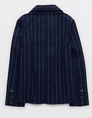 OFFLINE By Aerie Oxford Blazer - Royal Navy