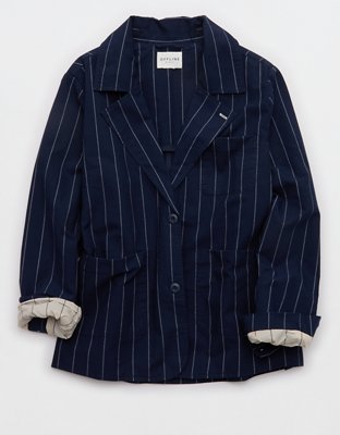 OFFLINE By Aerie Oxford Blazer - Royal Navy