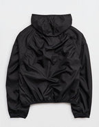 OFFLINE By Aerie Ruched Nylon Quarter Zip - True Black