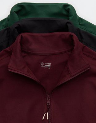 OFFLINE By Aerie The Hugger Oversized Full Zip Jacket - Royal Berry