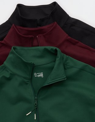 OFFLINE By Aerie The Hugger Oversized Full Zip Jacket - Rugged Green