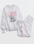 Alabama Crimson Tide OFFLINE By Aerie Crewneck - Heather Gray