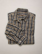 AE77 Premium Relaxed Striped Poplin Button-Up Shirt - Multi