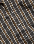 AE77 Premium Relaxed Striped Poplin Button-Up Shirt - Multi
