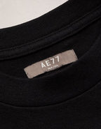 AE77 Premium Boxy T-Shirt - Black