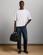 AE77 Premium Boxy T-Shirt - White