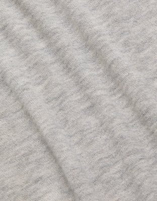 AE77 Premium Merino Wool Sweater - Light Heather Gray