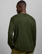 AE77 Premium Merino Wool Sweater - Olive