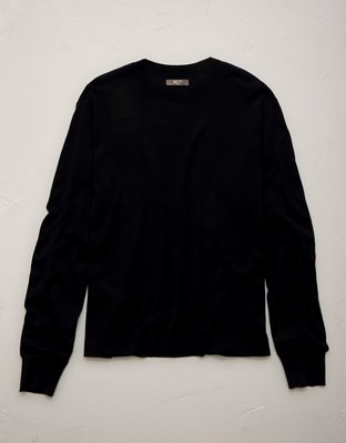 AE77 Premium Merino Wool Sweater - Navy