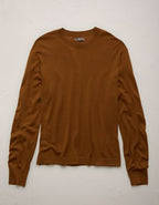 AE77 Premium Merino Wool Sweater - Orange