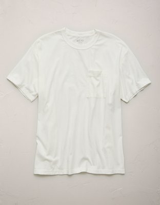 AE77 Premium Military Pocket T-Shirt - White