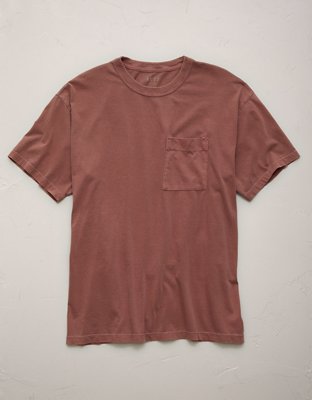 AE77 Premium Military Pocket T-Shirt - Mauve
