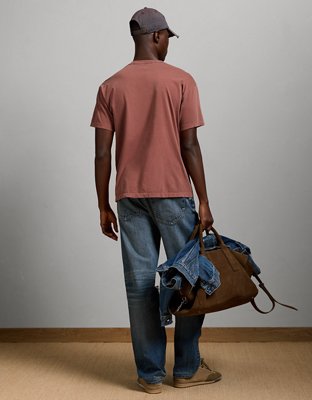 AE77 Premium Military Pocket T-Shirt - Mauve