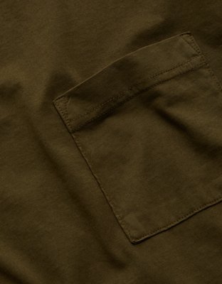 AE77 Premium Military Pocket T-Shirt - Olive