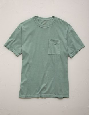 AE77 Premium Military Pocket T-Shirt - Blue