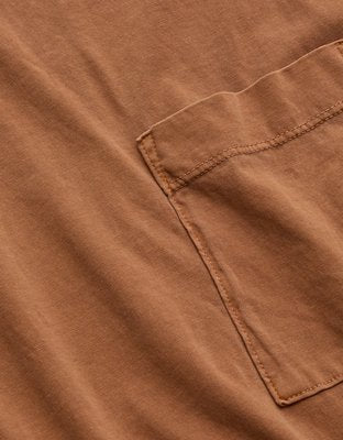 AE77 Premium Military Pocket T-Shirt - Orange