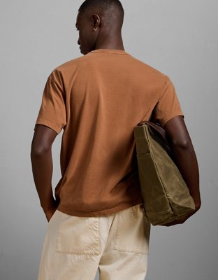 AE77 Premium Military Pocket T-Shirt - Orange