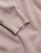AE77 Garment-Washed Raglan Sweater - Purple