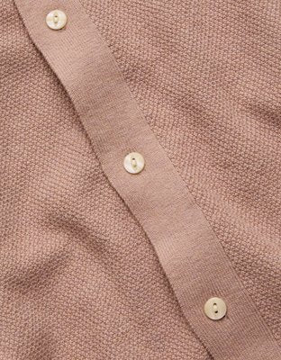 AE77 Pique Resort Shirt - Mauve