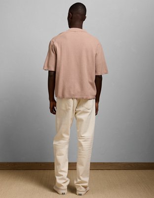 AE77 Pique Resort Shirt - Mauve