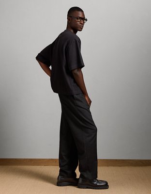 AE77 Premium Loose Trouser - Black