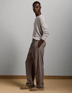 AE77 Premium Loose Trouser - Tan