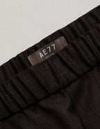 AE77 Premium Loose Twill Trouser - Dark Brown