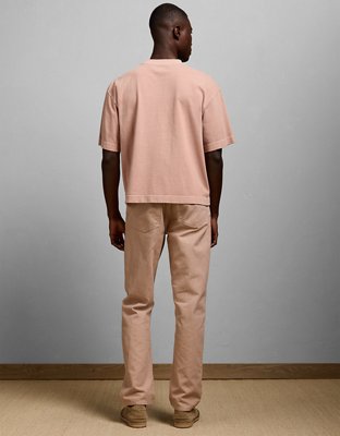 AE77 Hemp-Blend Relaxed Pant - Mauve