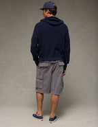 AE Lightweight Icon Sweater Hoodie - Navy