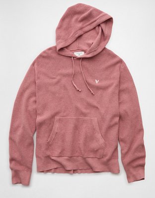 AE Lightweight Icon Sweater Hoodie - Rose
