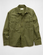 AE Boxy Fit Overshirt - Green