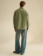AE Boxy Fit Overshirt - Green