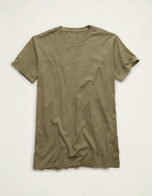 AE Slim Fit Lived-In T-Shirt - Olive