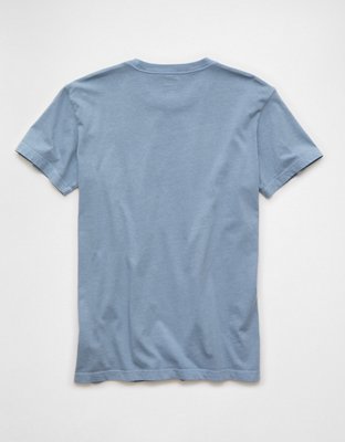AE Slim Fit Lived-In T-Shirt - Blue