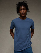 AE Slim Fit Lived-In T-Shirt - Navy
