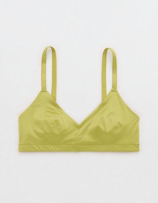 SMOOTHEZ Shine Bralette - Tomboy Green