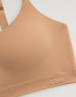 SMOOTHEZ Seamless Bra-ish Wireless Bralette - Beach Dune