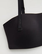 SMOOTHEZ Lightly Lined Bandeau Bralette - True Black