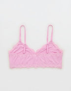 OVERSLEPT By Aerie Modal Lace Trim Bralette - Violet Willow