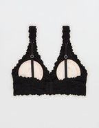 Mama By Aerie™ Rosey Lace Nursing Bralette - True Black