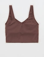OFFLINE By Aerie Real Me Low Key Longline Sports Bra - Relic