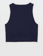 OFFLINE By Aerie Real Me XTRA High Neck Longline Sports Bra - Royal Navy