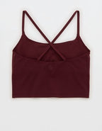 OFFLINE By Aerie Real Me XTRA Strappy Longline Sports Bra - Royal Berry