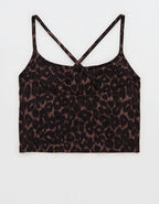 OFFLINE By Aerie Real Me XTRA Strappy Longline Sports Bra - Relic