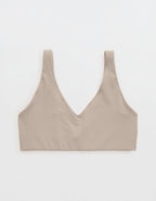 OFFLINE By Aerie Real Me XTRA Classic Double V Sports Bra - Stone Harbor